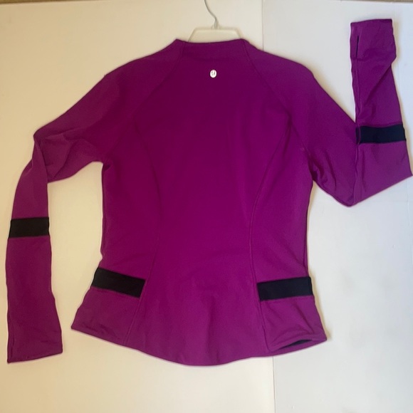 Bliss Jacket Reversible Black/ Regal Plum Mesh - Picture 7 of 15
